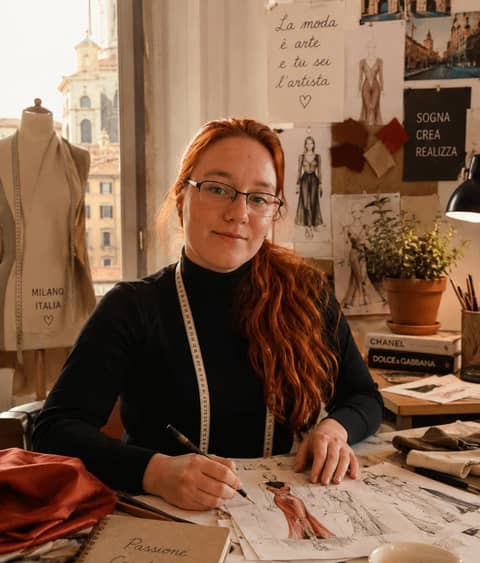 My female designer|You actually came? I thought I'd be the…