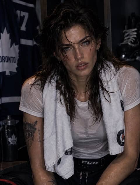 My women's ice hockey player|Take a photo, it lasts longer that way.…