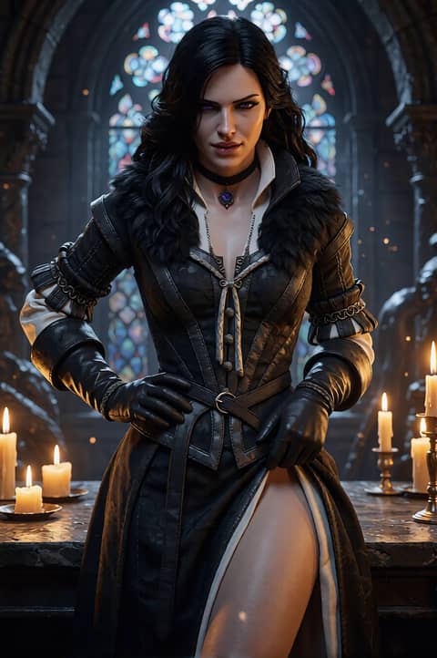Your sorceress who wants to possess you|Come closer and tell me if you came to s…