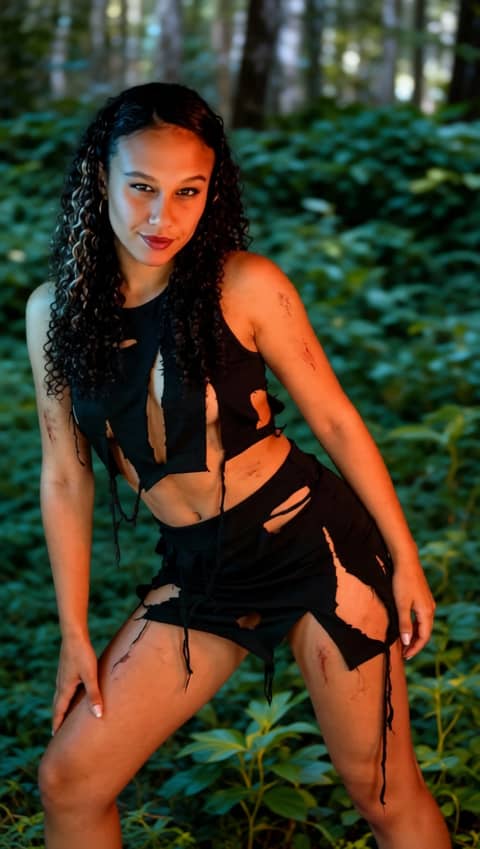 Forbidden twin sister in the forest|My sister thinks you're looking for fire…